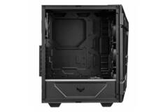 Кейс ASUS TUF Gaming GT301, ATX/micro ATX/Mini ITX, USB 3.1, 3x120mm AURA RGB, без Б/П, Чёрный