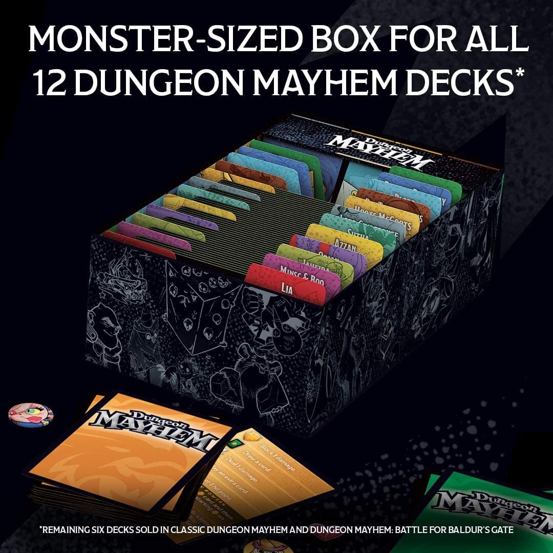 D&D Dungeon Mayhem: Monster Madness Expansion – купить за 3 690 ₽ |  SquareGames - зарубежные настольные игры