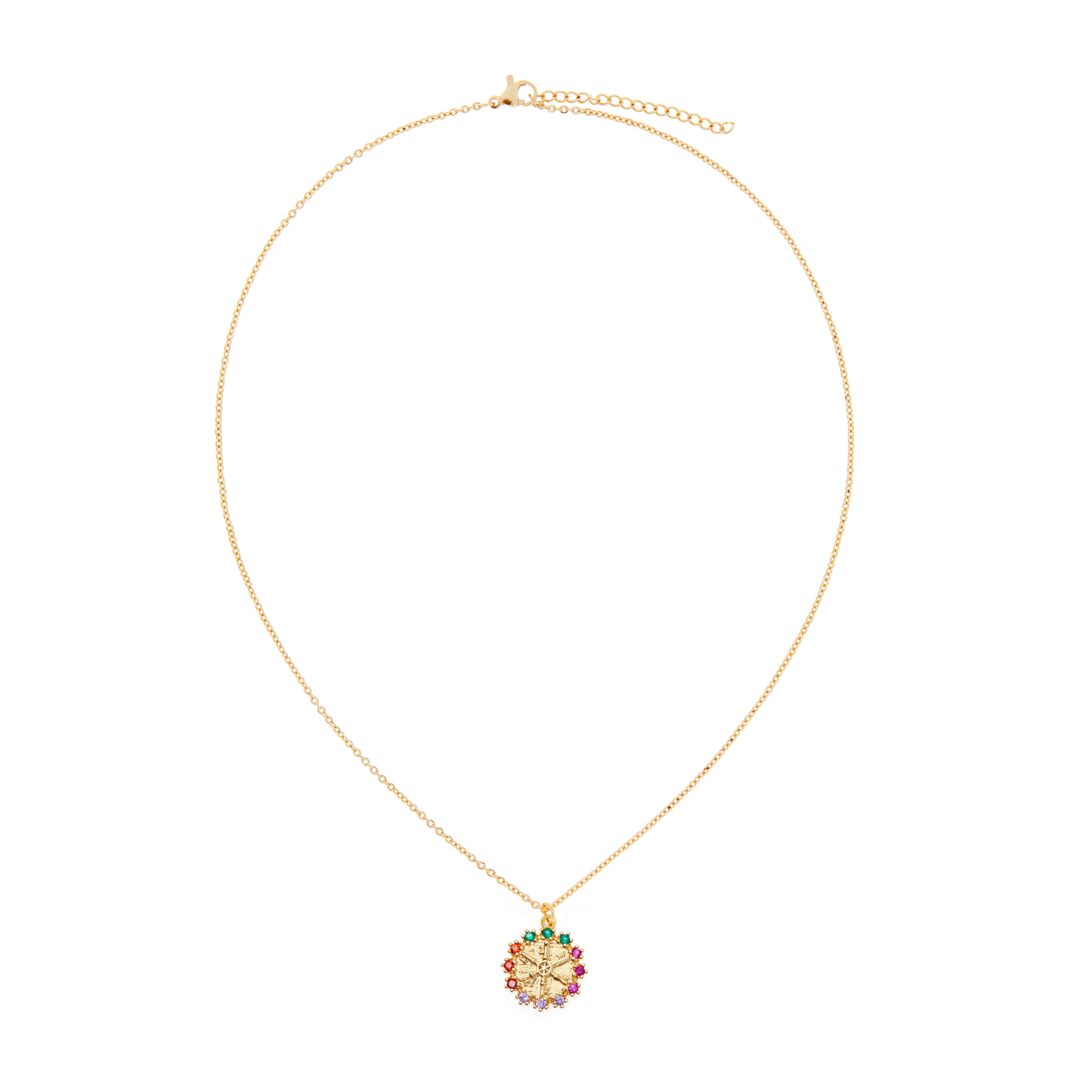 DÉJÀ VU Колье Multi Wheel Necklace déjà vu колье tennis multi necklace – gold