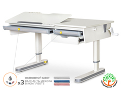 Растущая парта Mealux Montreal 2 Lite Multicolor BD-670-2 (1200×650 мм)