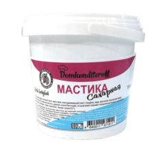 Мастика на какао масле Domkonditeroff 1 кг голубая
