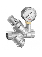 ViEiR Регулятор давления воды 3/4, с фильтром и манометром (VR722)