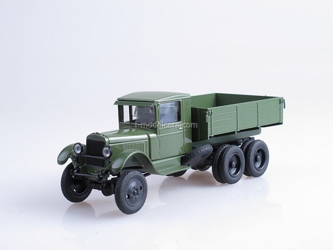 ZIS-36 flatbed truck green 1:43 Nash Avtoprom