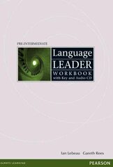 Language Leader Pre-Intermediate Workbook with key and audio CD pack