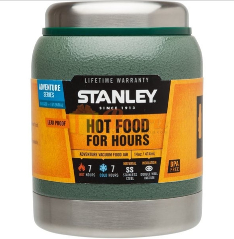 Картинка термос для еды Stanley Adventure Food 0.41L Зеленый - 1