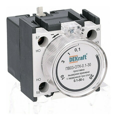 24114 Приставка ПК03-отк-0.1-3 выдерж.времен.DEKraft