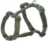 Шлейка для собак Trixie Premium H-Harness S-M: 42-60 см/15 мм, лесной