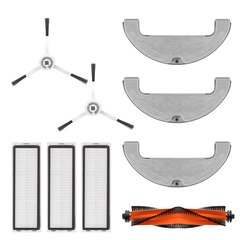 Комплект аксессуаров для D10 Plus (основная щетка, боковые щетки 2шт, фильтры для контенейнера 3шт, сменные салфетки 3шт.) (RAK7)