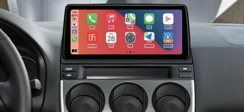Магнитола для Mazda 6 (2003-2016) Android 12 6/128GB QLED DSP 4G модель HP-M1202