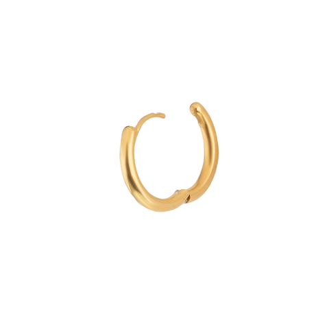 Моносерьга RING позолота