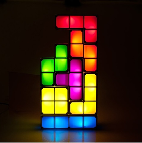 Tetris Lamp Light