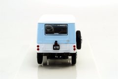 Moskvich-416 1960 white-blue Prommodel43 1:43