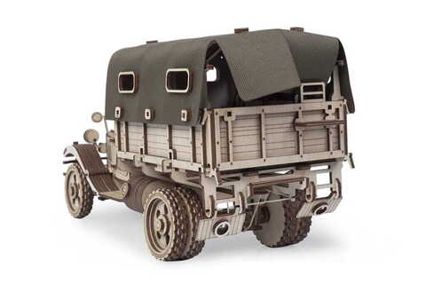 Грузовик ГАЗ-АА с тентом от Леммо - Деревянный конструктор, сборная модель, 3D пазл, для детей и взрослых. Интересные подарки, фото, отзывы