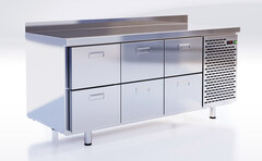 Морозильный шкаф стол Cryspi СШН-6,0 GN-1850