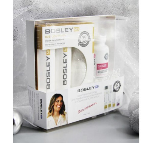 Bosley MD: “Комплексный уход для профилактики выпадения и ускорения роста волос (для женщин)