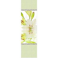 Панель ПВХ Novita 3D Мадлен грин узор 2700х250мм