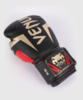 Перчатки Venum Elite Black/Gold/Red