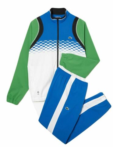 Теннисный костюм Lacoste Tennis x Daniil Medvedev Jogger Set - green/blue
