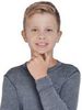 Подростковый Комплект термобелья из шерсти мериноса Norveg Soft Teens серый меланж