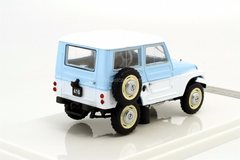 Moskvich-416 1960 white-blue Prommodel43 1:43