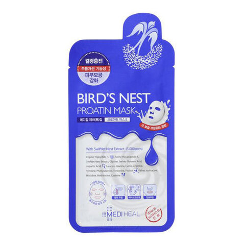 Mediheal Bird's Nest Proatin Mask - Маска-лифтинг протеиновая с экстрактом ласточкиного гнезда
