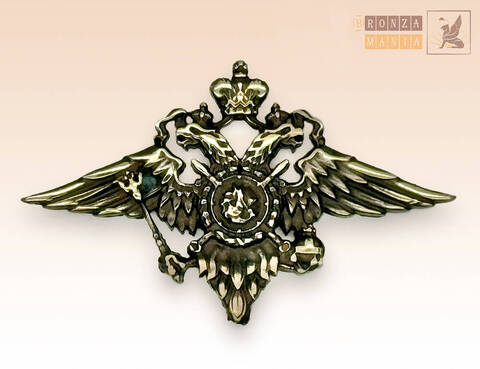 накладка Герб МВД малая