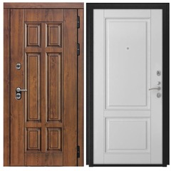 Купить Входная дверь термо Квадро - L 5 эмаль белая