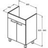 Тумба под раковину 60 см Ideal Standard Tempo E0567TI