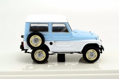 Moskvich-416 1960 white-blue Prommodel43 1:43