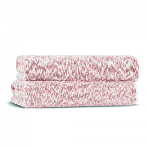 Полотенце 70x140 L'appartement Grade quartz/white пыльно-розовый/белый