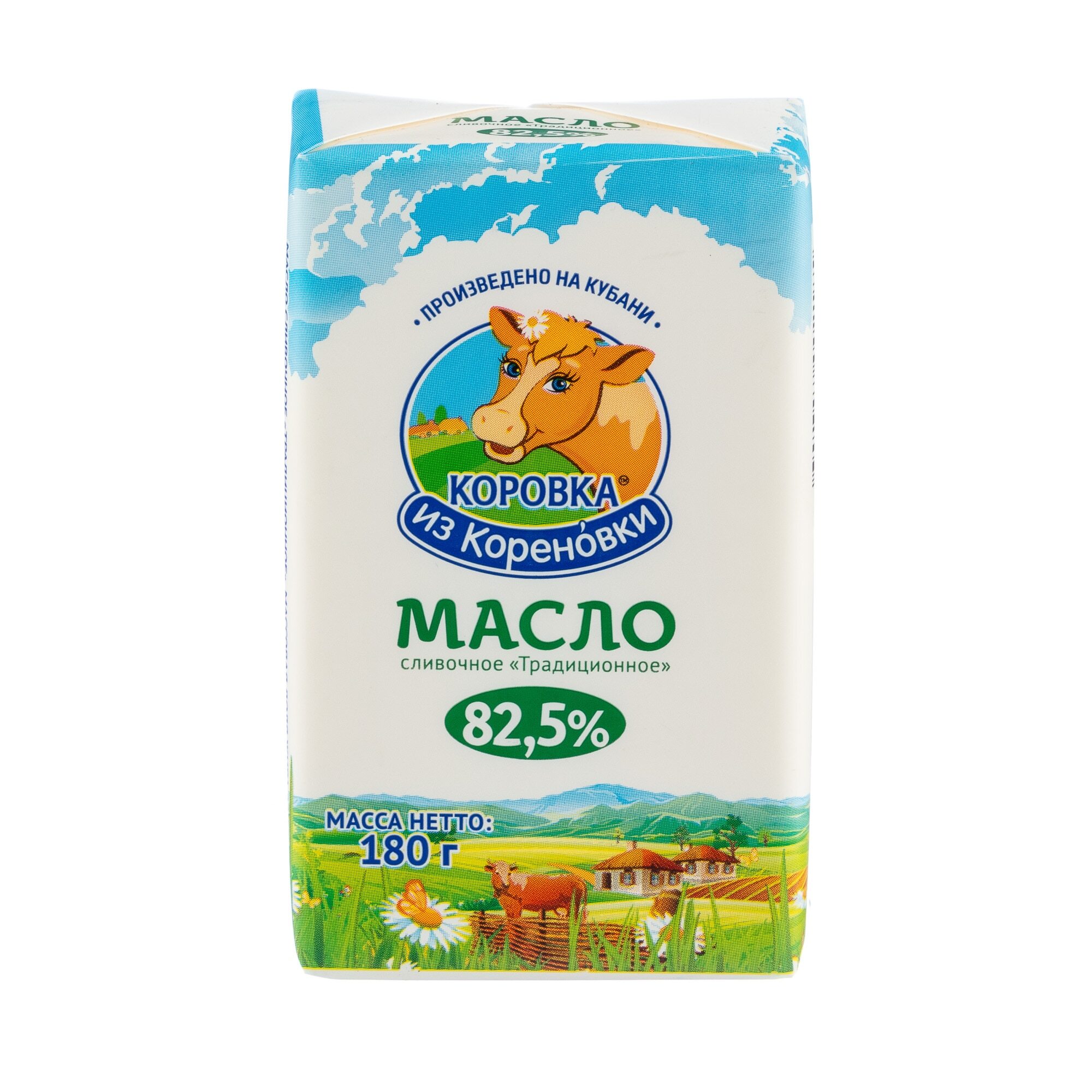 Масло с коровой