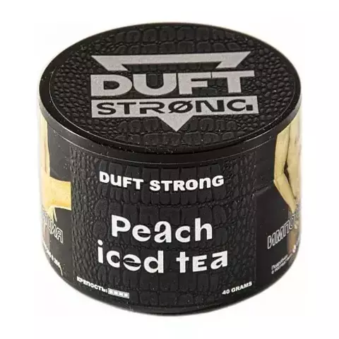 Табак Duft Strong Peach Iced Tea (Персиковый чай) 40г