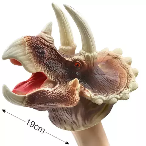 Динозавр Акула Крокодил игрушка перчатка на руку