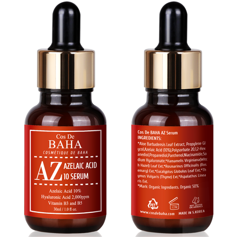 Cos De Baha Azelaic acid 10% serum AZ Сыворотка противовоспалительная с азелаиновой кислотой