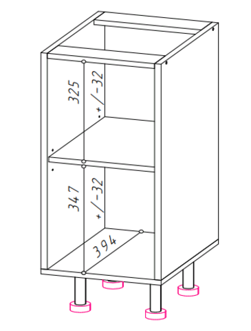 YourHouse Стол неглубокий С-400