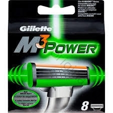 Сменные кассеты для бритья Gillette Mach3 Power (8 шт)