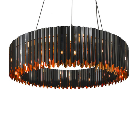 Люстра Facet 7090B-24P Black