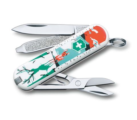 Нож-брелок Victorinox Classic They‘ll Grow, Deer (0.6223.L1507)