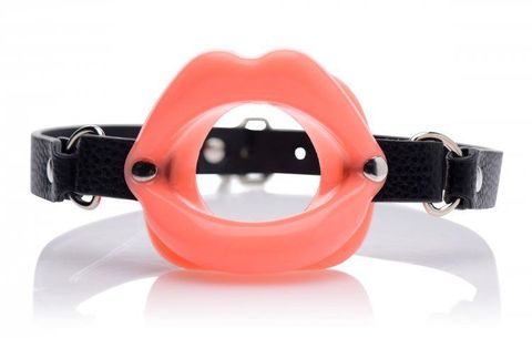Кляп в форме губ Sissy Mouth Gag - XR Brands Master Series AF209