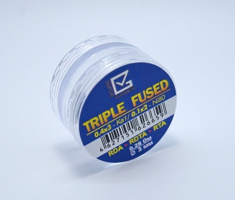 Vapor Games Triple Fused 0.4x3-Ka1/0.1x2-Ni80 d3mm 0.28Om