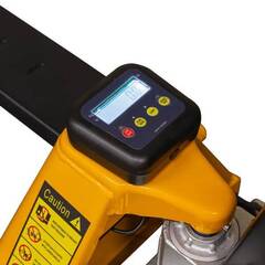 Гидравлическая тележка с весами BFC 8-2000 (г/п 2000 кг, 1150 мм) полиуретановые колеса