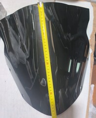 Ветровое стекло для Kawasaki ER6F 2009 - 2011 г.в. / черное