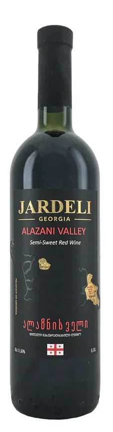 Вино Алазанская долина столовое красное полусладкое серия 