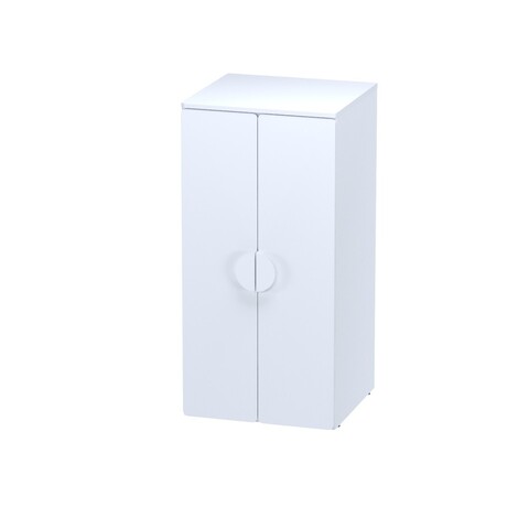 Шкаф распашной с 2 дверьми, полкой и штангой ПИКСИ, 60х57х120, робкий подснежник