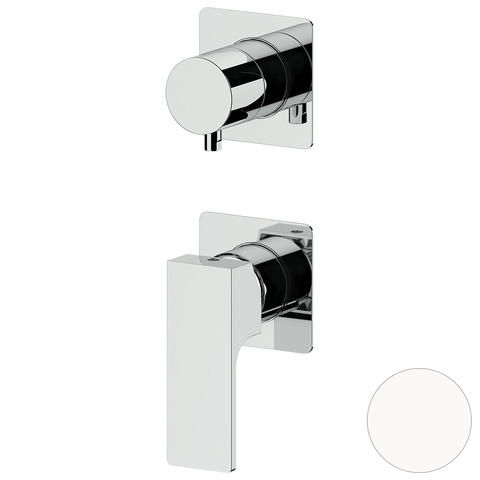Remer AU93PWBBO Смеситель для душа Remer Absolute AU93PWBBO, белый матовый
