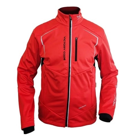 Утеплённая лыжная куртка Victory Code Win Tempo Red