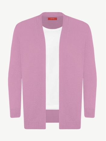 Кардиган с планкой из экохлопка