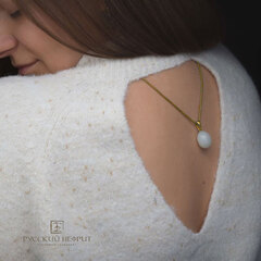 Подвеска яйцо Фаберже. Белый нефрит. Золочение.