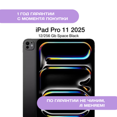iPad Pro 11 (M5, 2025) 256 ГБ Космический черный