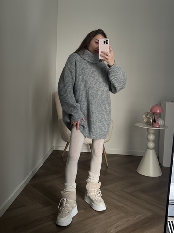 Свитер Альма серый